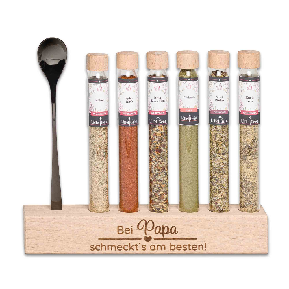 Gewürzset Bei Papa schmeckt´s am besten