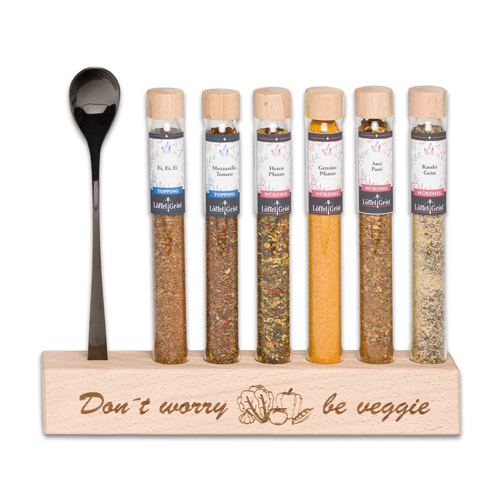 Gewürzset Geschenkset Don´t worry be veggie