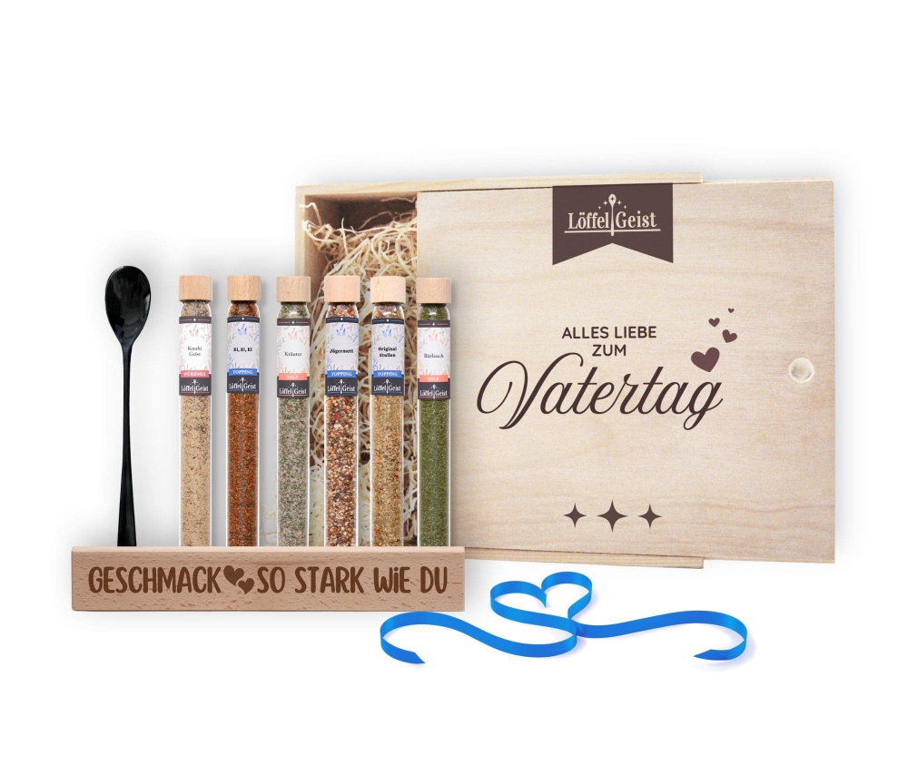 Preview: Gewürz-Geschenkbox Alles Liebe zum Vatertag