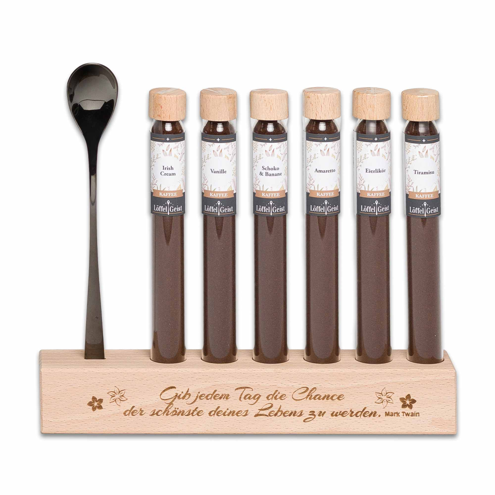 Kaffeegeschenkset Gib jedem Tag die Chance, der schönste deines Lebens zu werden!