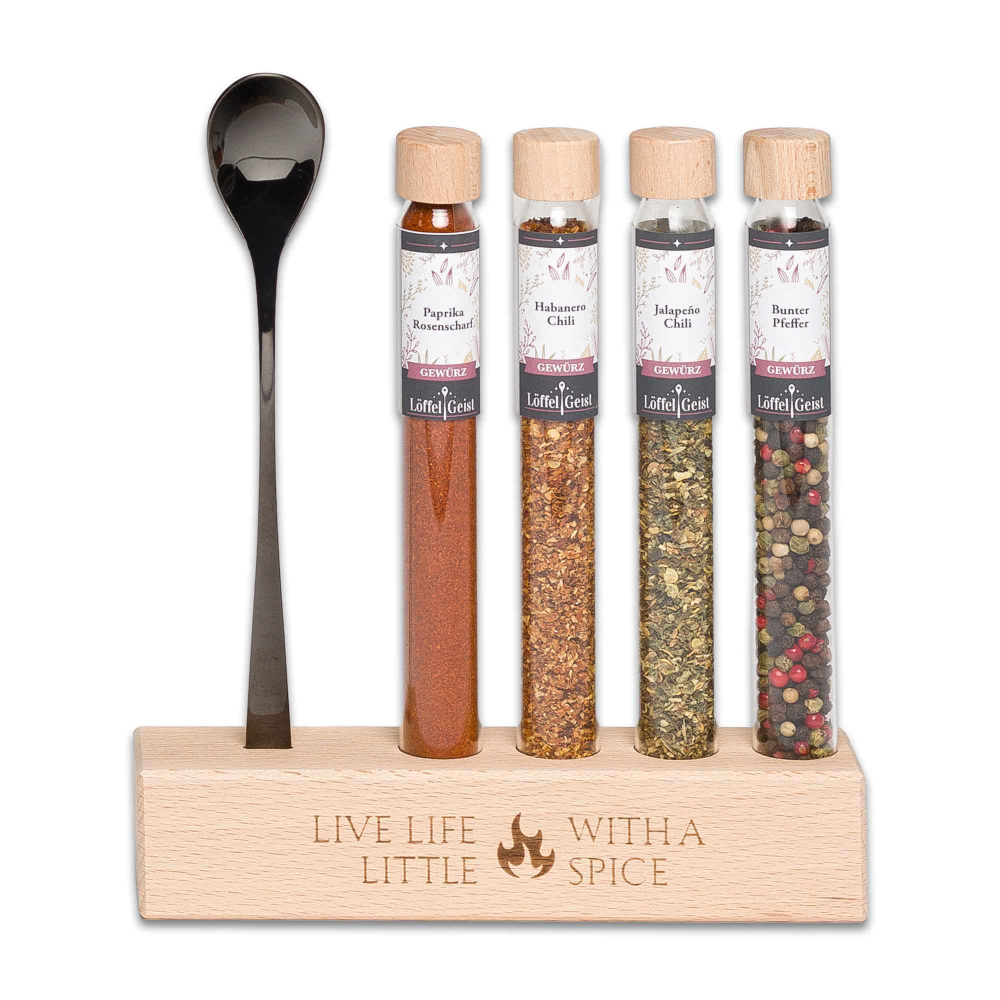 Gewürzset Geschenkset Live Life With a Little Spice