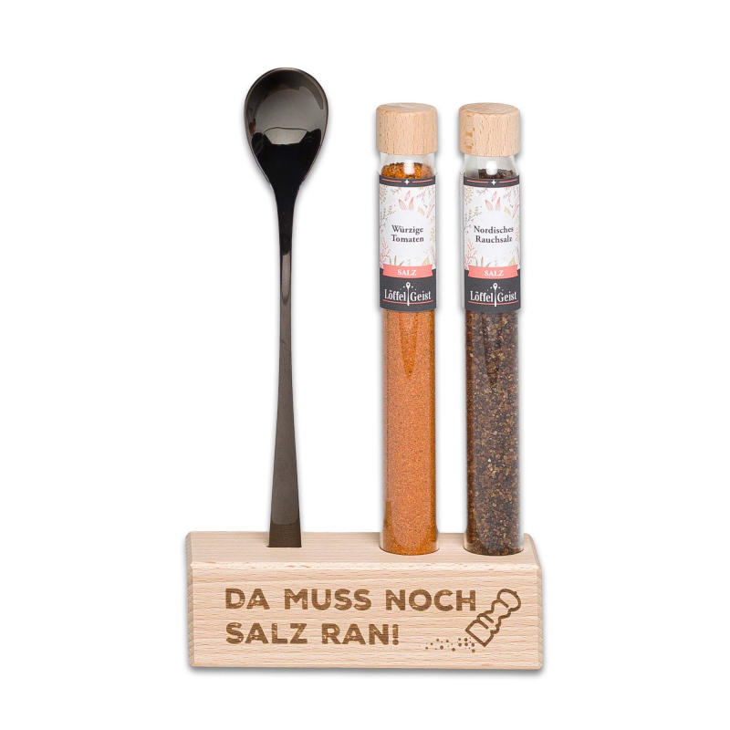 Gewürzset Geschenkset Da muss noch Salz ran