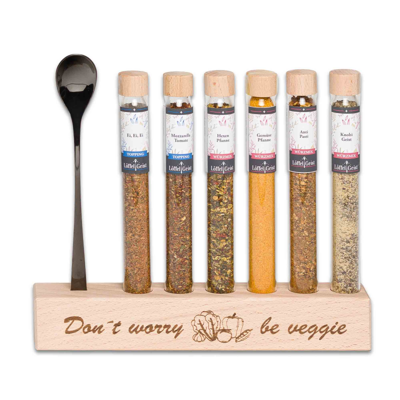 Gewürzset Geschenkset Don´t worry be veggie