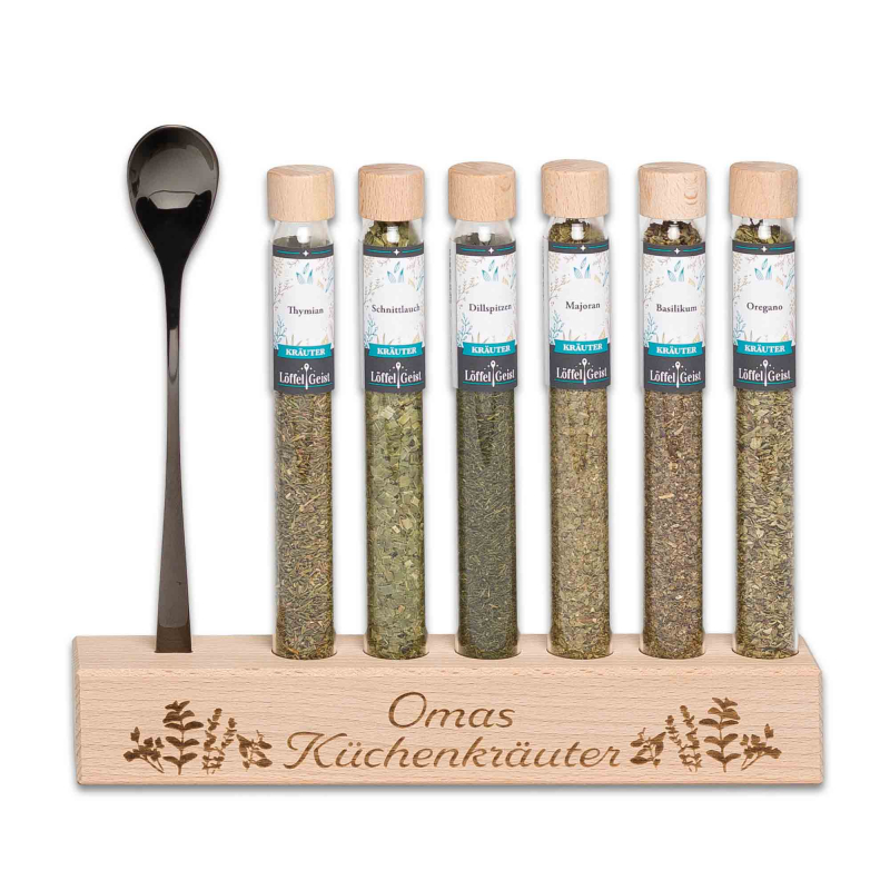 Gewürzset Geschenkset Omas Küchenkräuter
