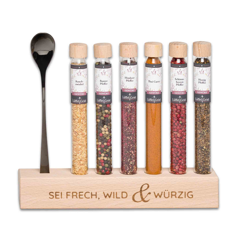 Gewürzset Sei frech, wild und würzig