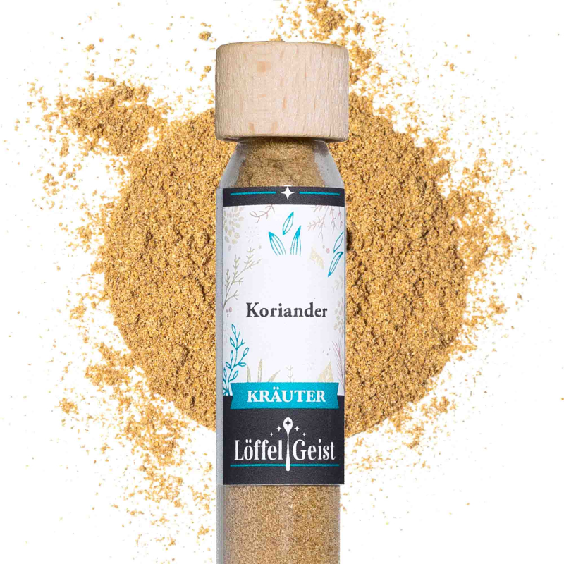 Koriander im Reagenzglas