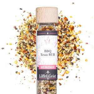BBQ Texas Gewürzmischung im Glasröhrchen