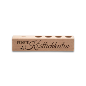 4er Gewürzständer Feinste Köstlichkeiten