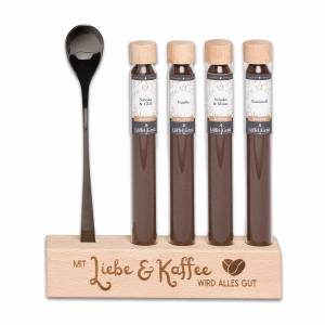 Kaffee-Geschenkset Mit Liebe & Kaffee wird alles gut!
