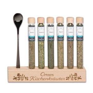 Gewürzset Geschenkset Omas Küchenkräuter