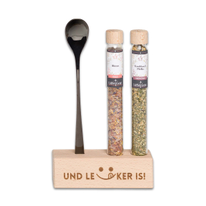 Gewürzset Geschenkset Und lecker is