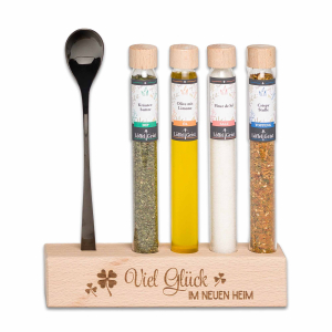 Gewürzset Viel Glück im neuen Heim