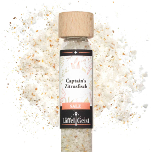 Captain´s Zitrusfisch Salz im Reagenzglas