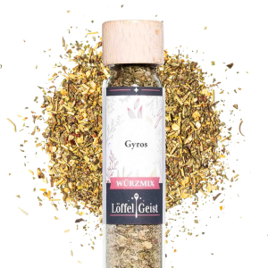 Gyros Gewürz im Reagenzglas