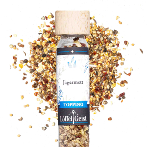 Jägermett Topping im Reagenzglas