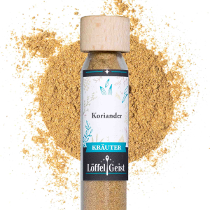 Koriander im Reagenzglas